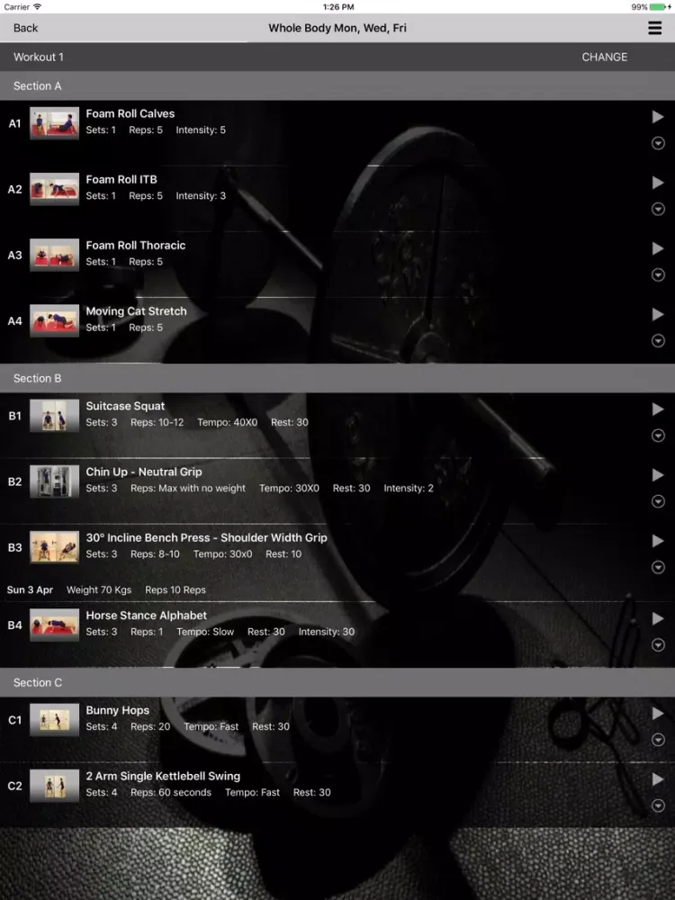 تصاویر TUF Personal Training iPad 