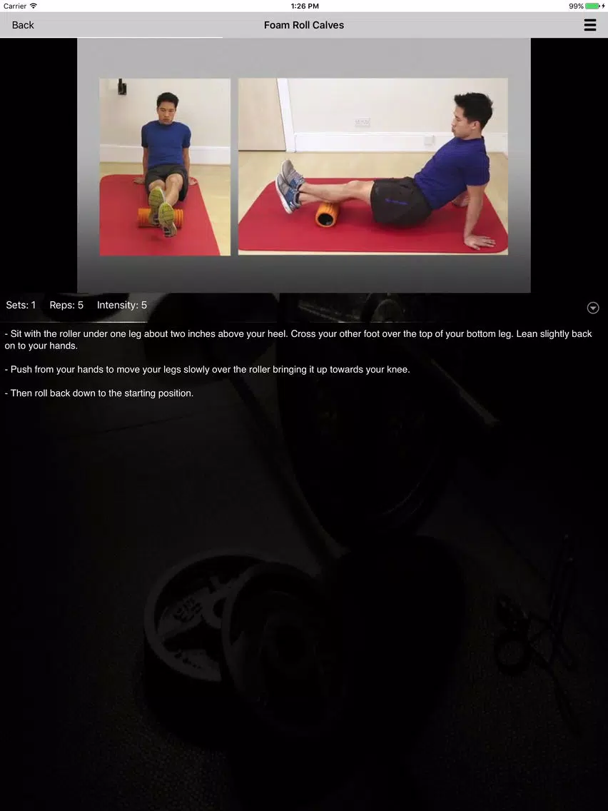 TUF Personal Training iPad  स्क्रीनशॉट
