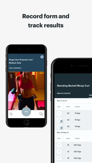 Online Personal Training स्क्रीनशॉट