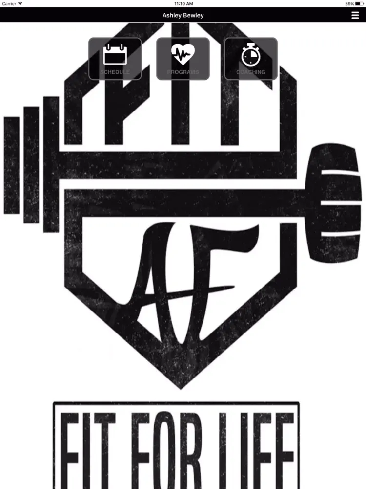 Capturas de tela do Fit-AF iPad 