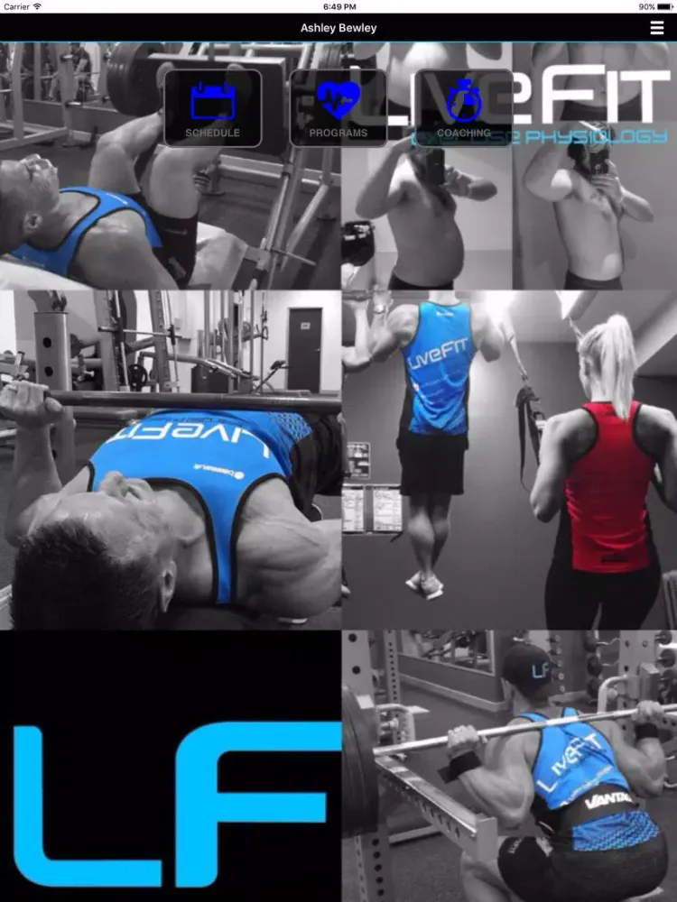 Live Fit Exercise Physiology iPad  سکرین شاٹس