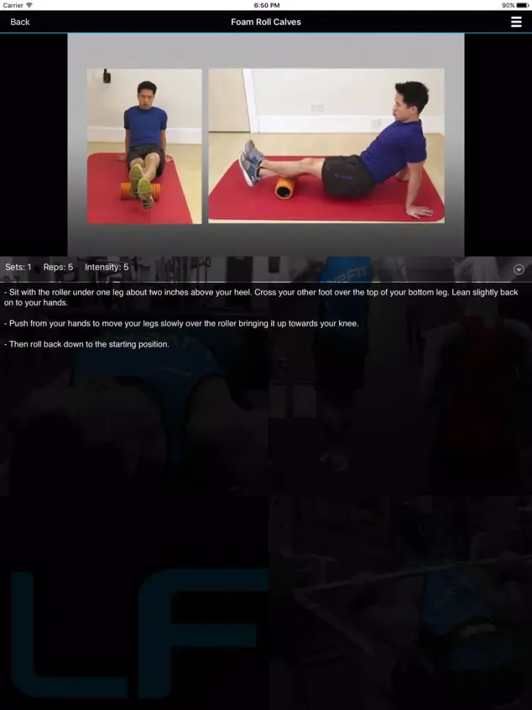Live Fit Exercise Physiology iPad  سکرین شاٹس
