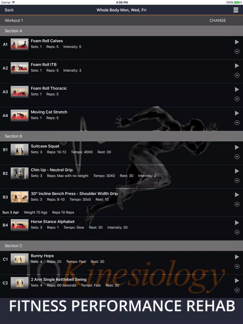 TO Kinesiology iPad  スクリーンショット