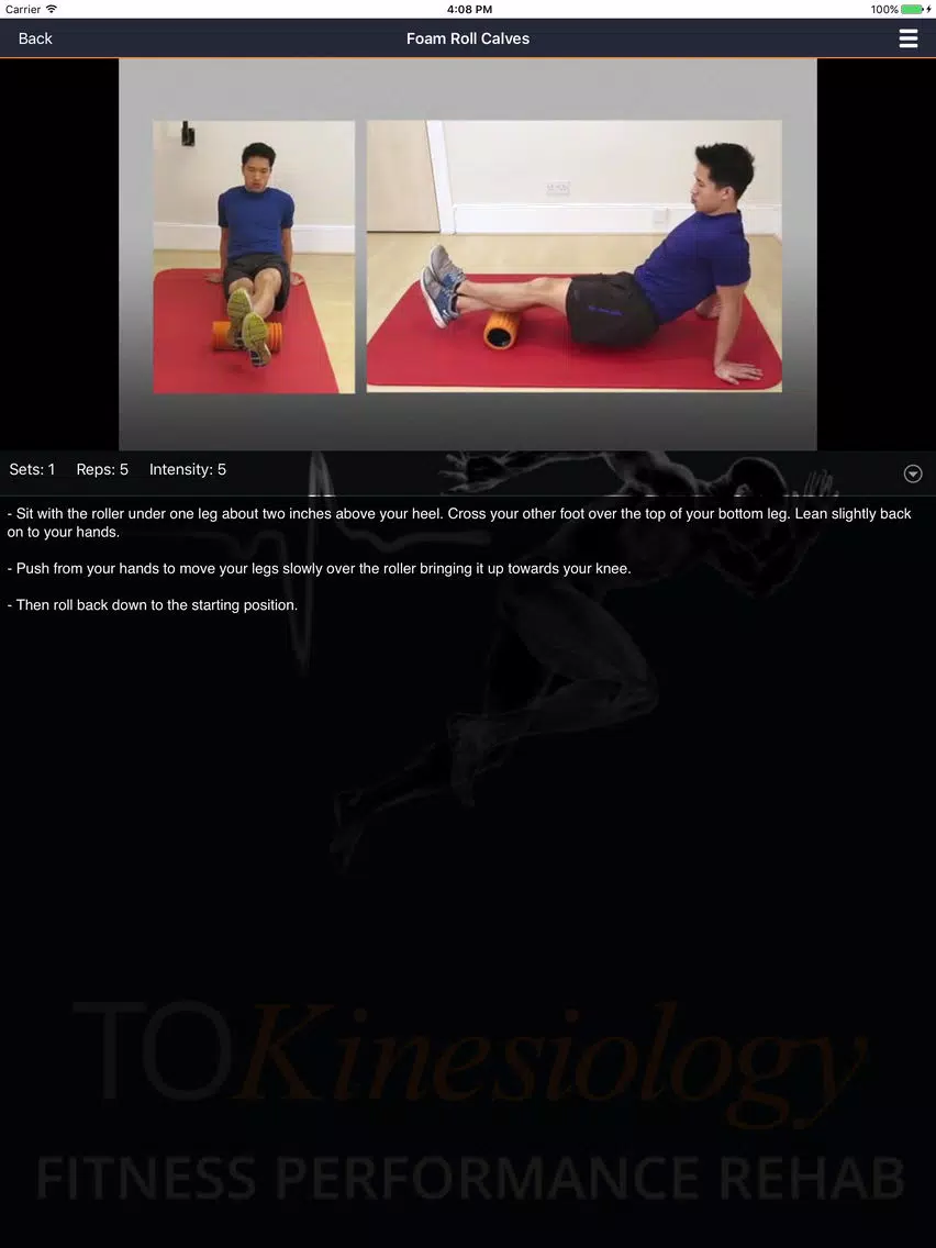 TO Kinesiology iPad  スクリーンショット