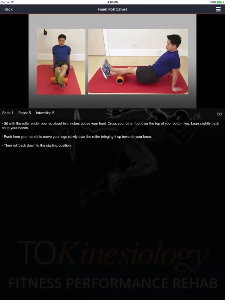 TO Kinesiology iPad 应用截图