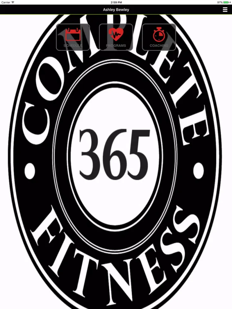 Complete Fitness 365 iPad  Screenshots