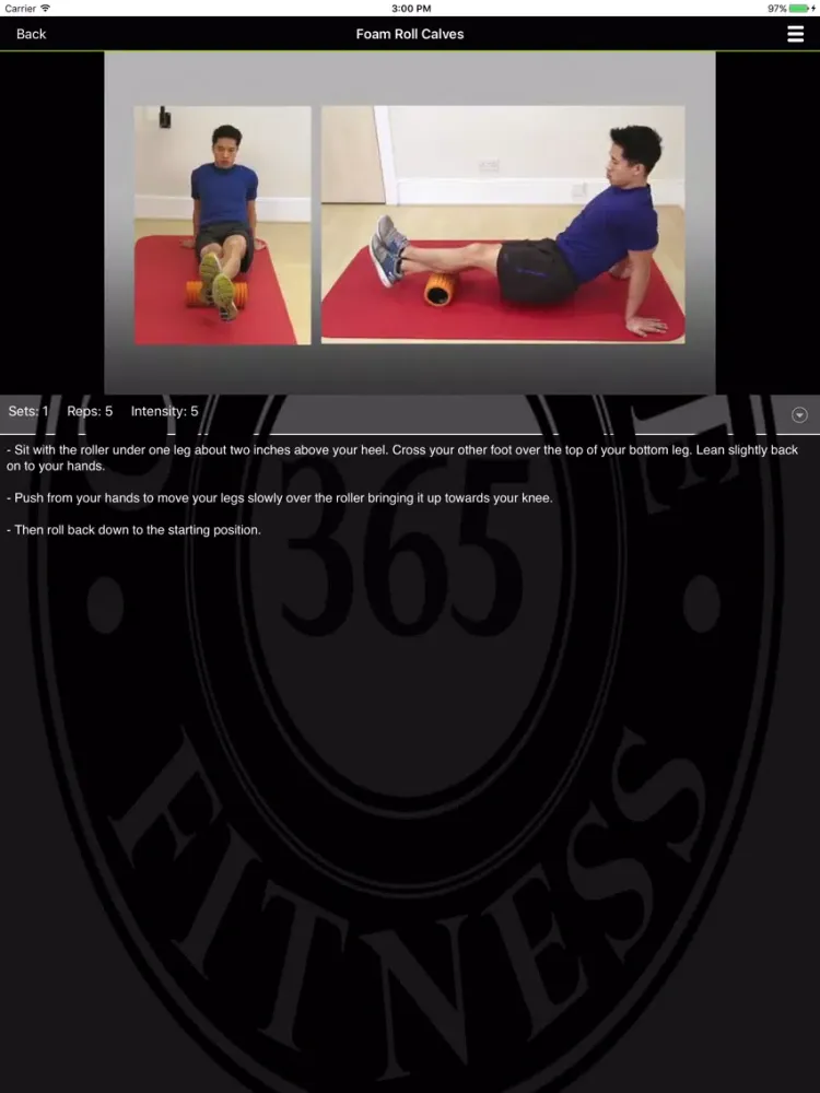 Complete Fitness 365 iPad  Screenshots