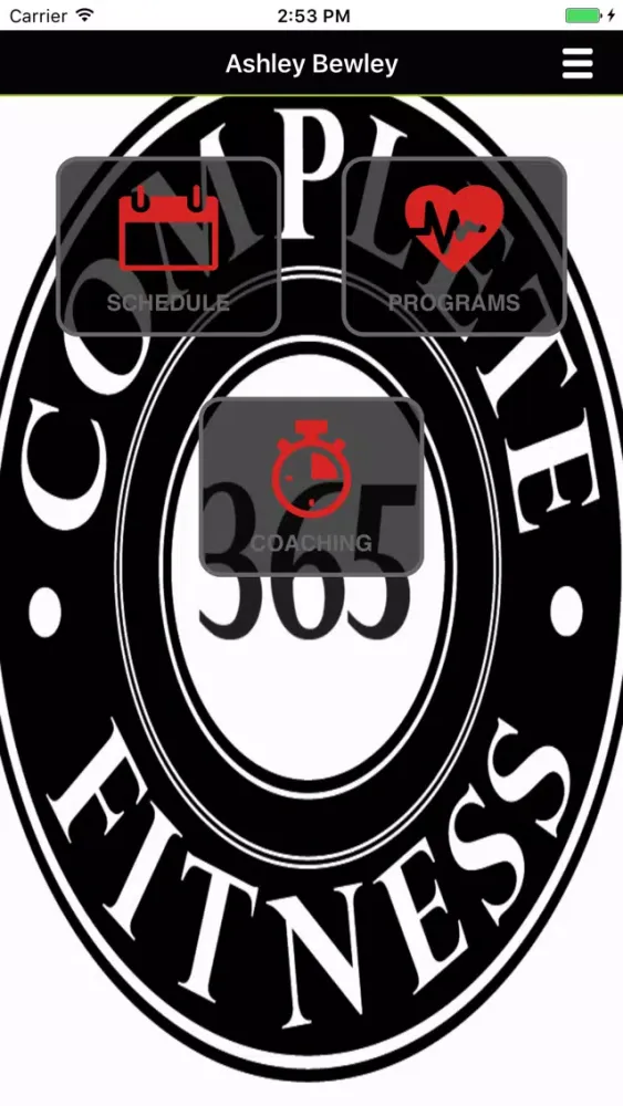 Complete Fitness 365 Screenshots