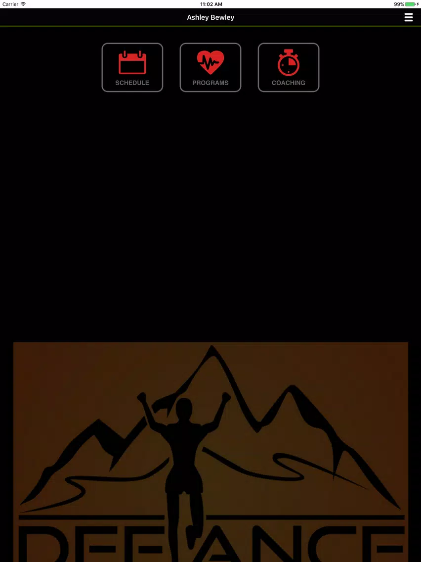 Defiance Health & Fitness PT iPad  Screenshots