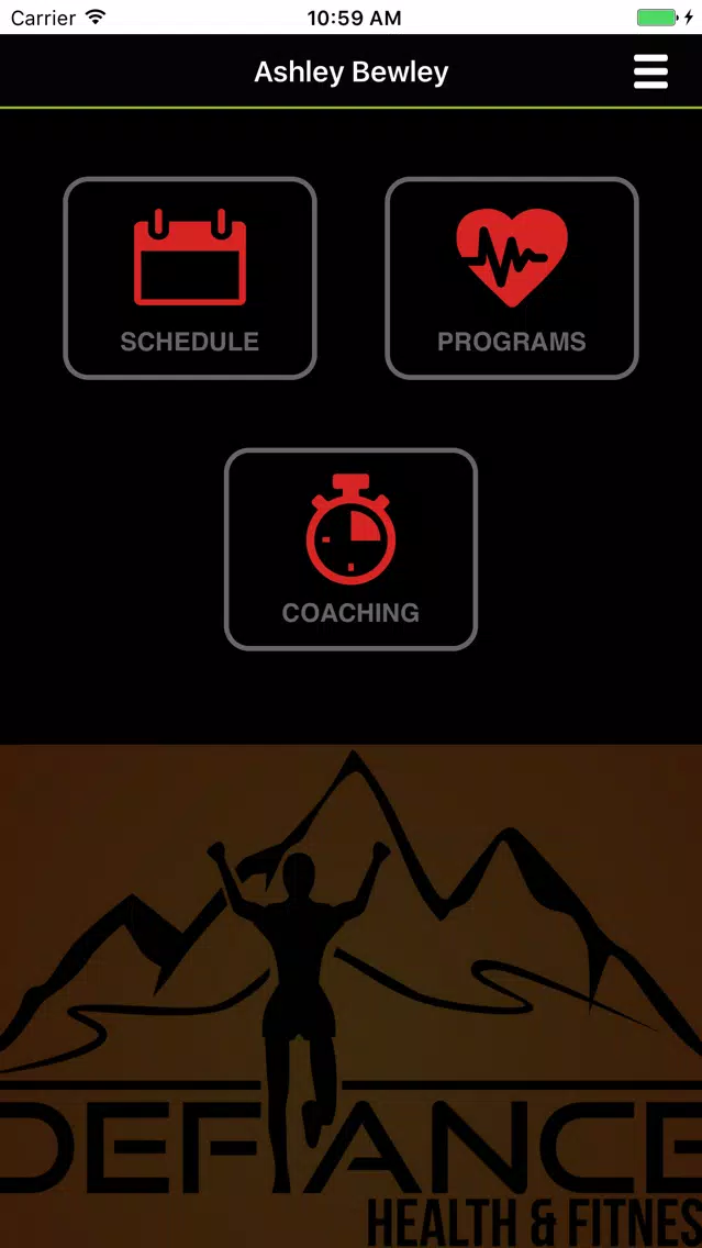 Defiance Health & Fitness PT Screenshots