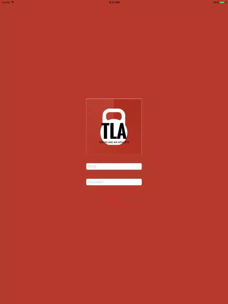 Zrzuty ekranu TLA Online Personal Training iPad 