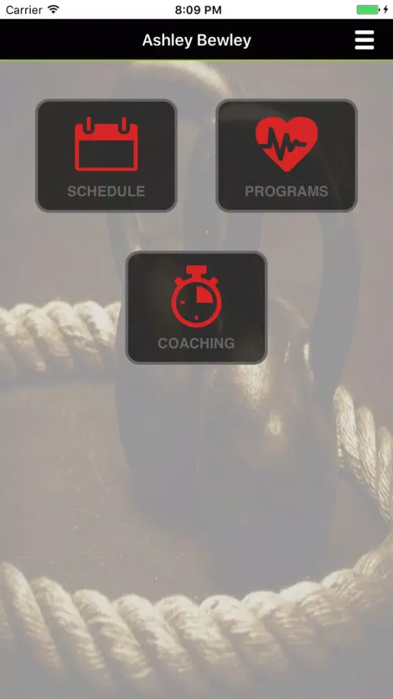 Zrzuty ekranu TLA Online Personal Training