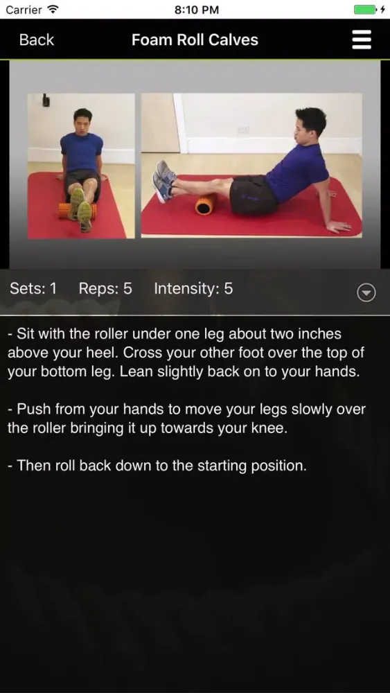 Zrzuty ekranu TLA Online Personal Training