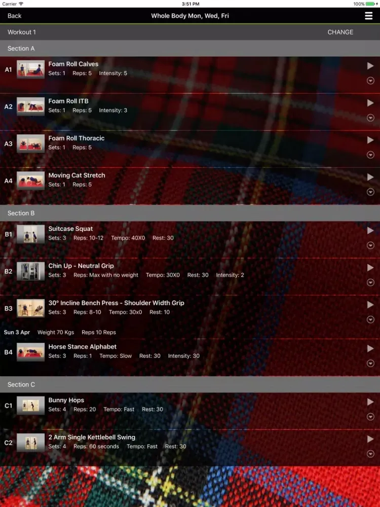 Kilted Coaches iPad 应用截图