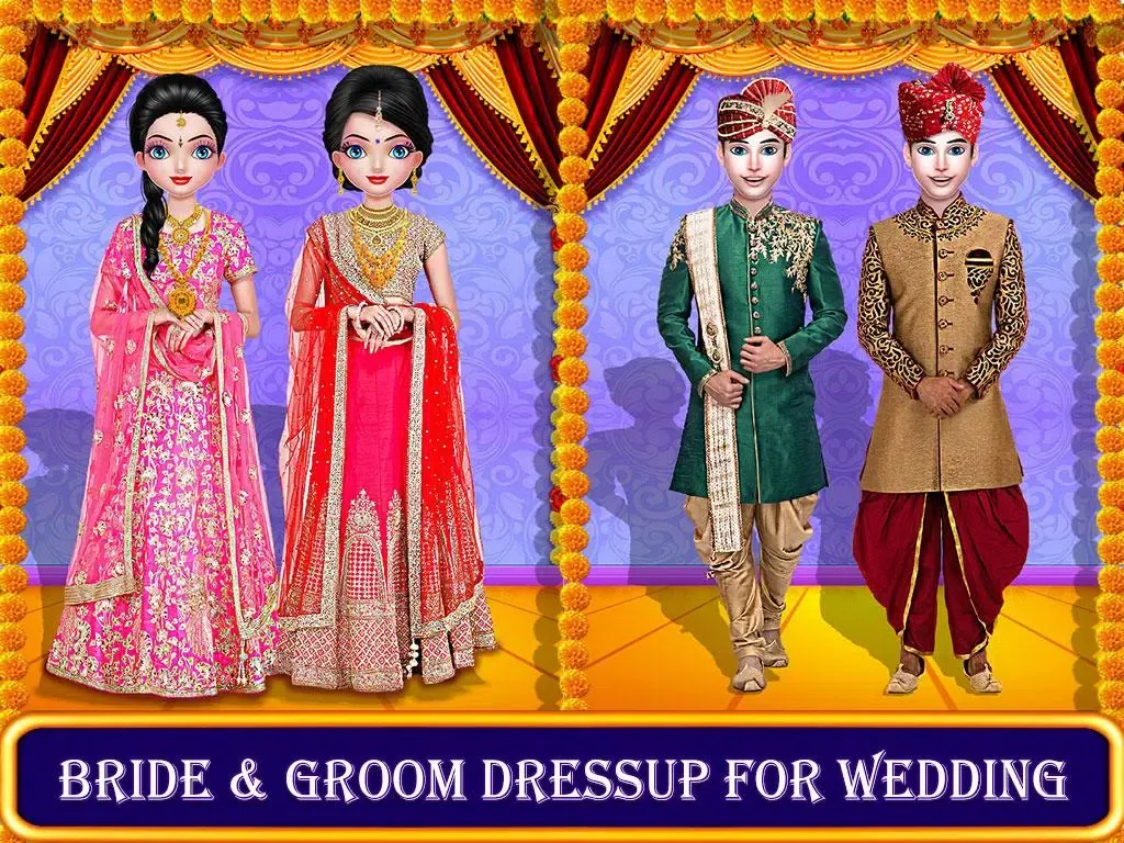Indian royal wedding game应用截图