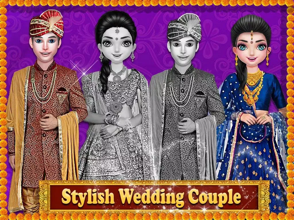 Indian royal wedding game应用截图