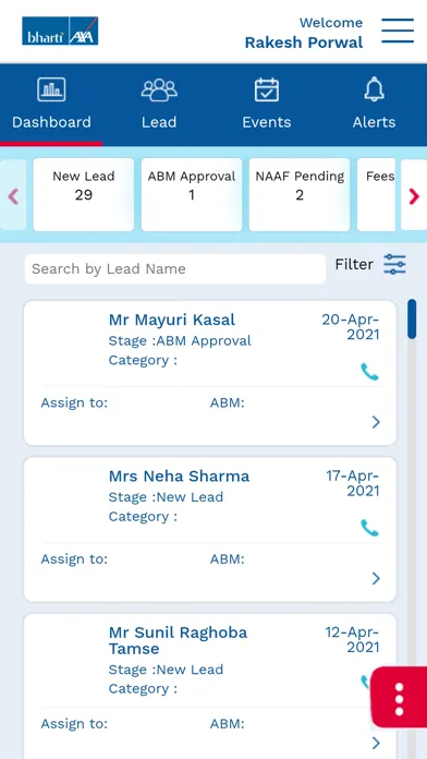 Bharti AXA - iRecruit سکرین شاٹس