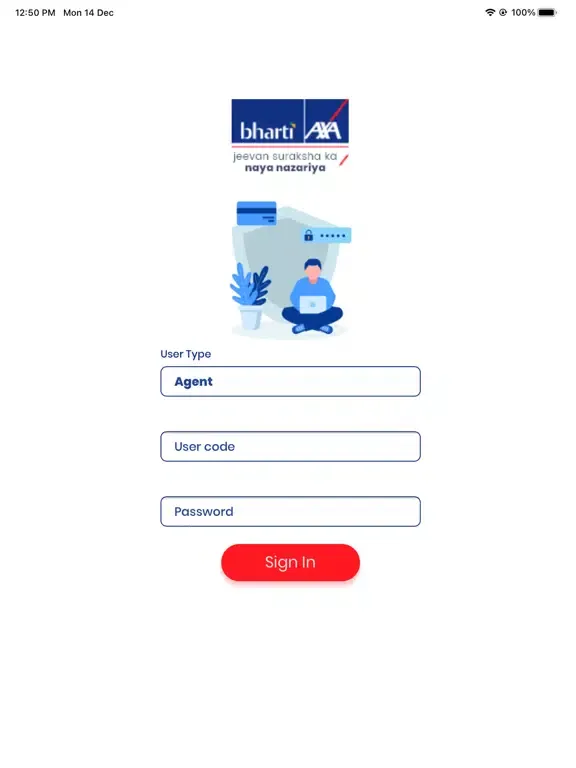 Bharti AXA - VPIVC iPad  سکرین شاٹس