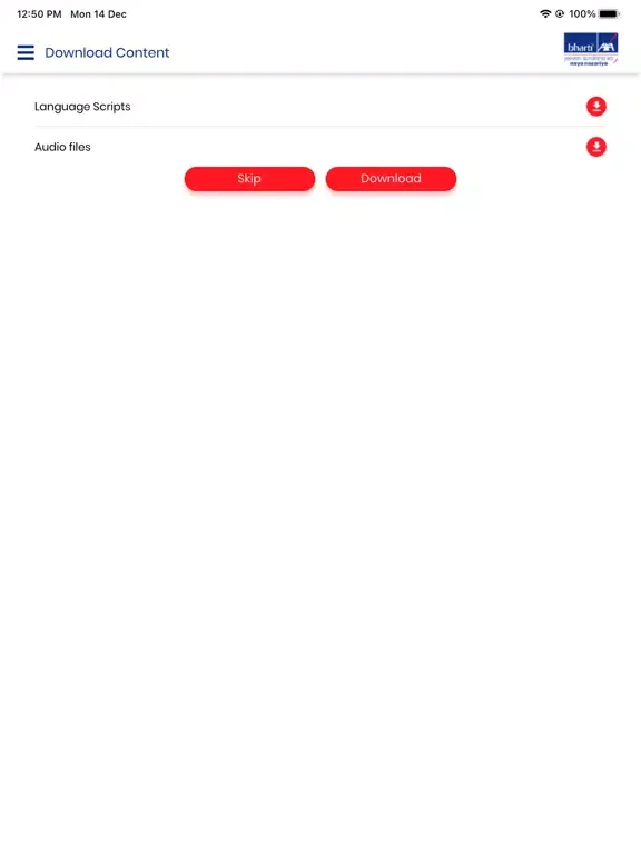 Bharti AXA - VPIVC iPad  سکرین شاٹس