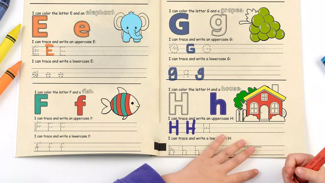 Capturas de pantalla de My First ABC Kids Tracing & Writing