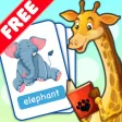 Animals Flash Cards - Educational Animal Games