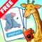 Animals Flash Cards - Educational Animal Games