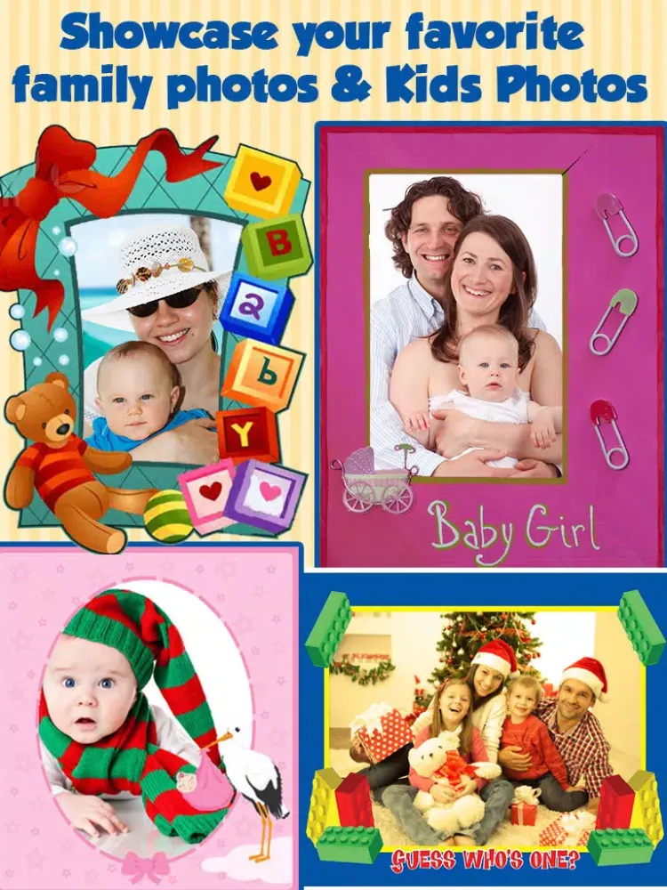 Скриншоты Baby Photo Frames Editor iPad 