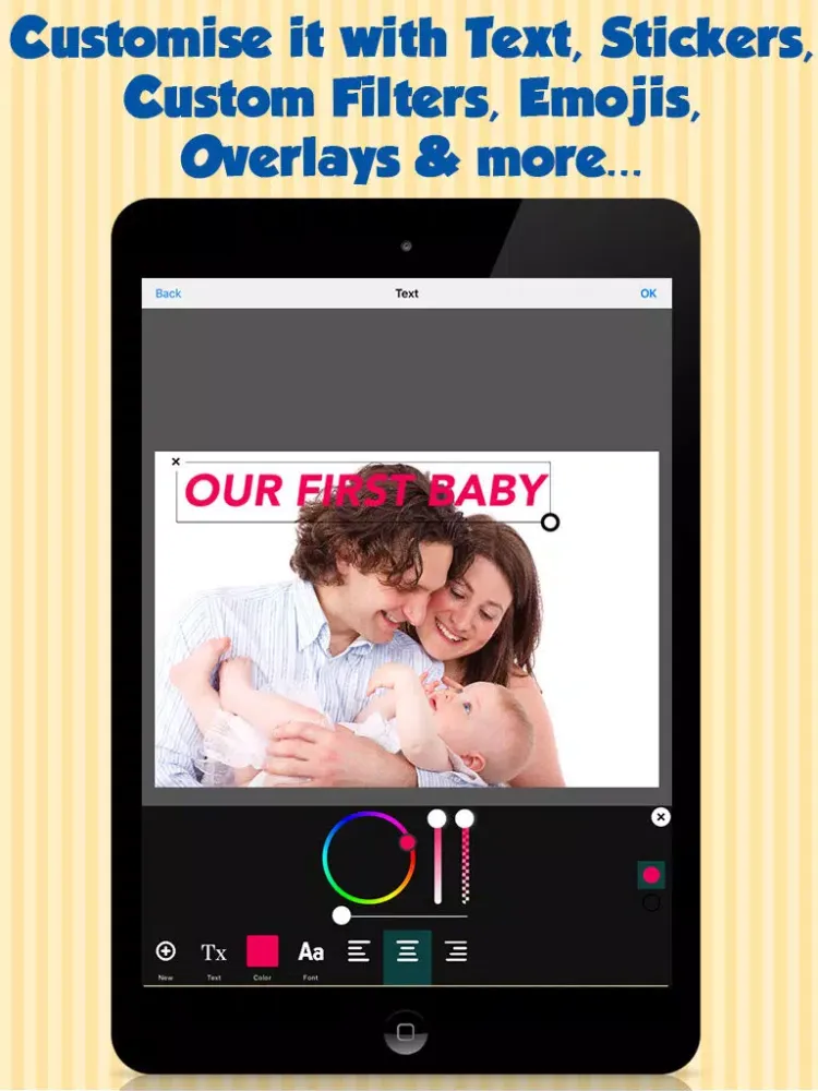 Скриншоты Baby Photo Frames Editor iPad 