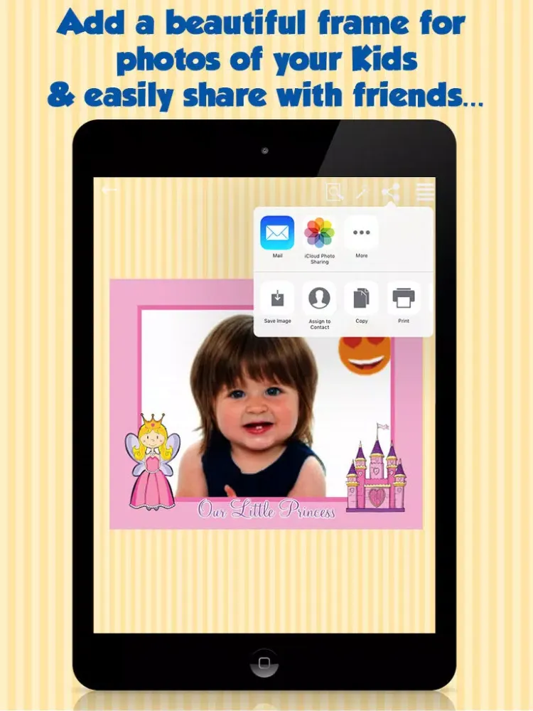 Скриншоты Baby Photo Frames Editor iPad 