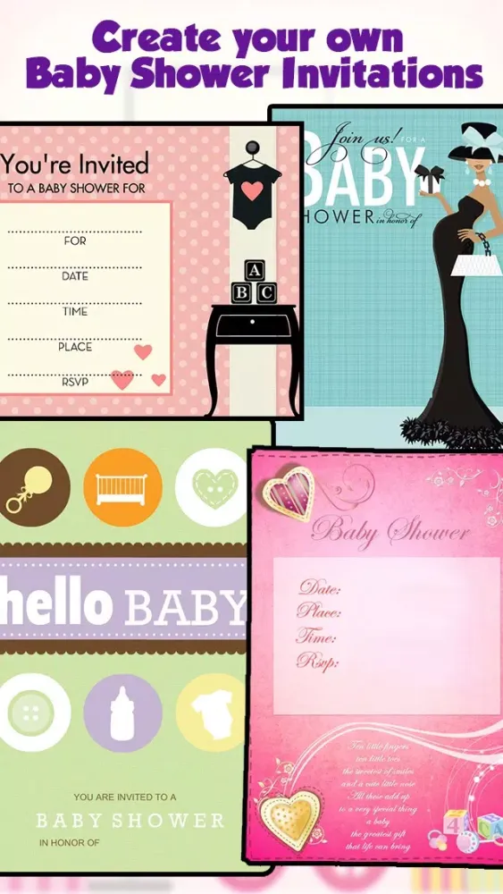 صور Baby Shower Cards & Invitations