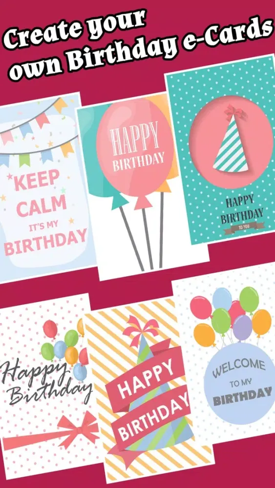 Happy Birthday Cards & Greetings Free स्क्रीनशॉट