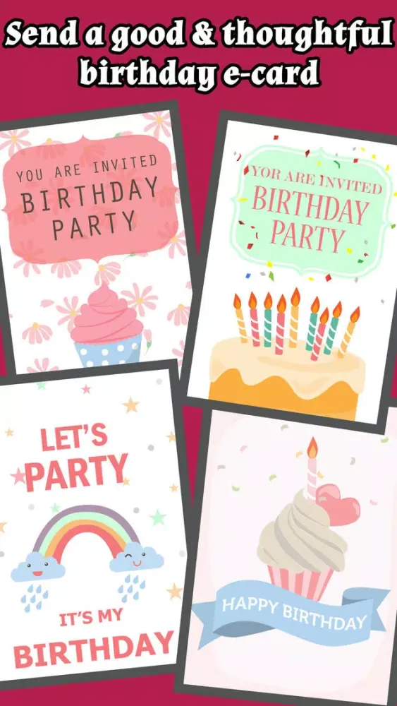 Happy Birthday Cards & Greetings Free स्क्रीनशॉट