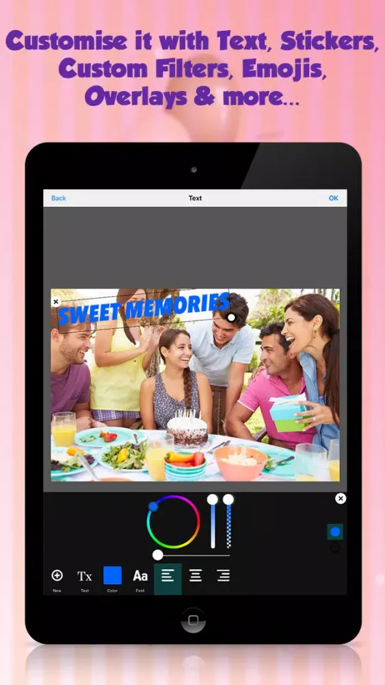 Zrzuty ekranu Birthday Frames Photo Editor