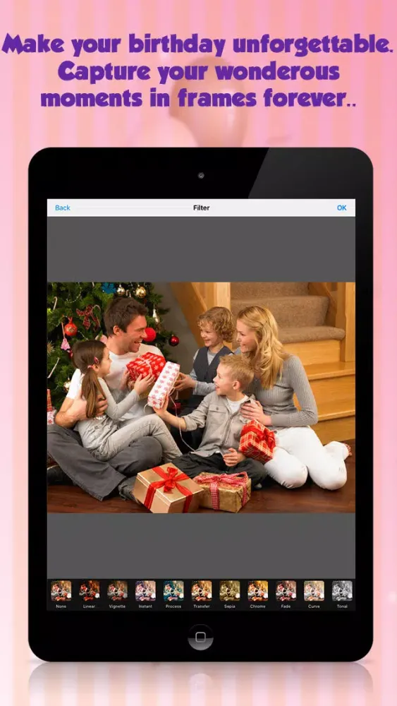 Zrzuty ekranu Birthday Frames Photo Editor