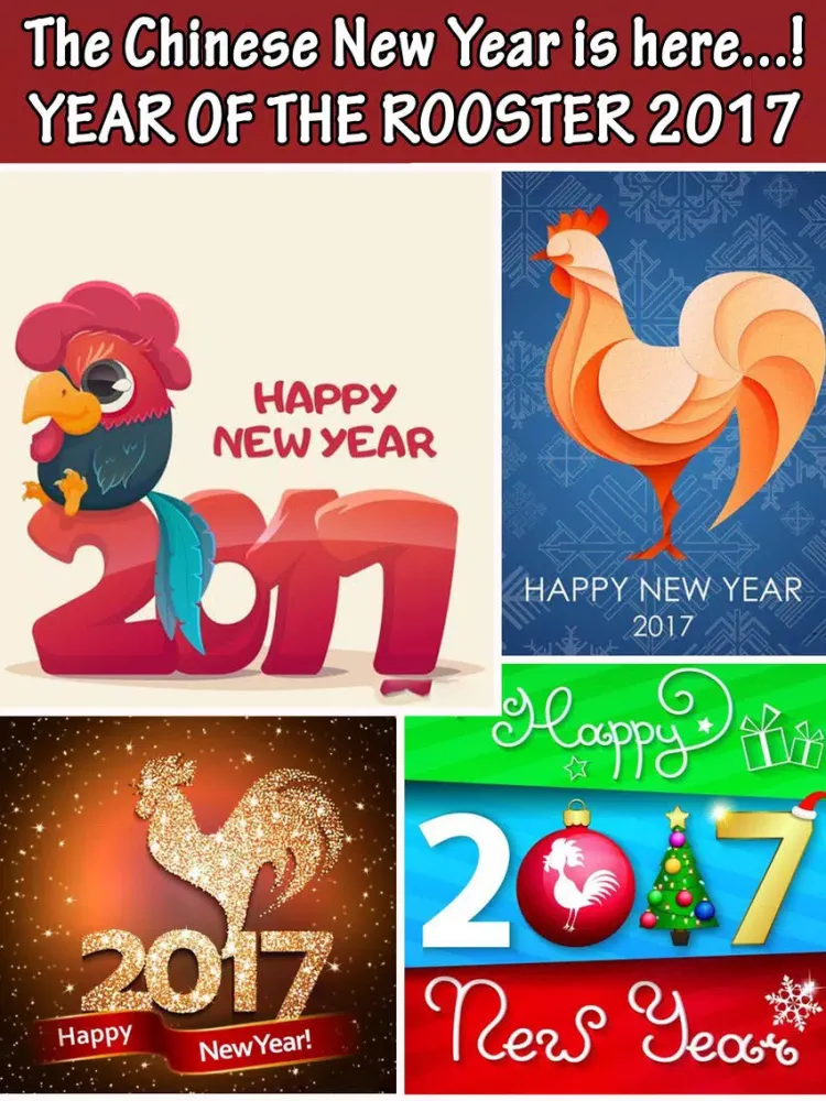 Captures d'écran de Chinese Happy New Year Cards- Year of the Rooster! iPad 