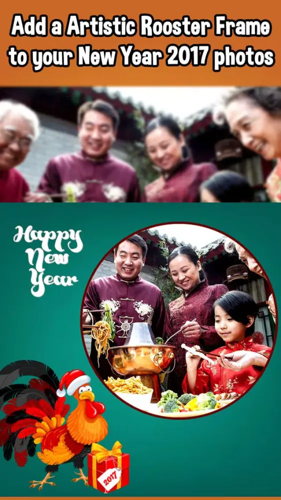 Chinese New Year Frames Photo Editor & Collage Screenshots