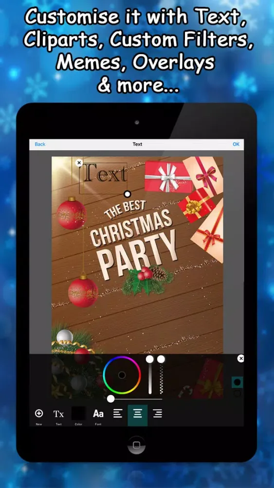 Christmas & New Year Party Invitations Screenshots