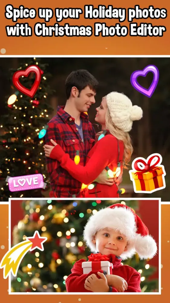 Tangkapan skrin Christmas Photo Editor – Capture Moments!