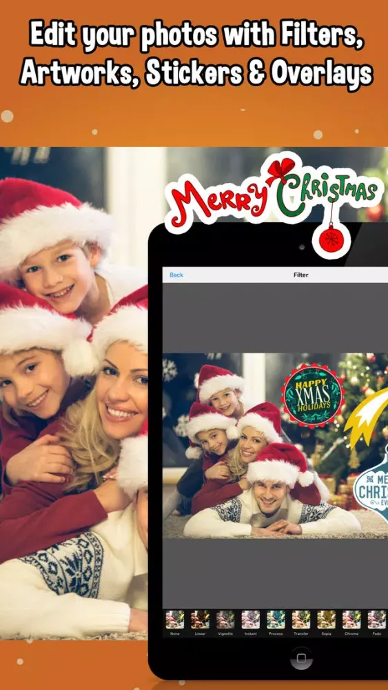 Tangkapan skrin Christmas Photo Editor – Capture Moments!