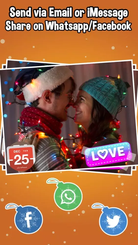 Tangkapan skrin Christmas Photo Editor – Capture Moments!