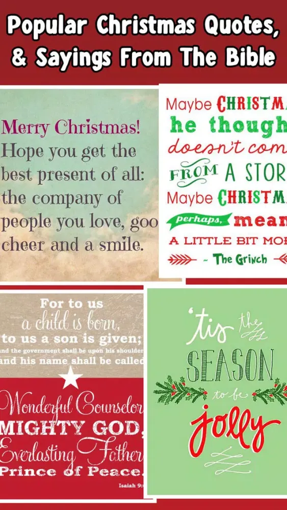 Christmas Quotes, Cards & Wishes From Bible Ekran Görüntüleri