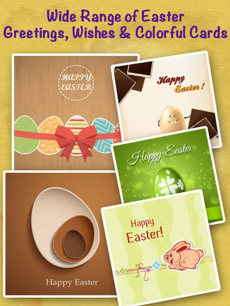 Easter Cards Wishes iPad  Screenshots