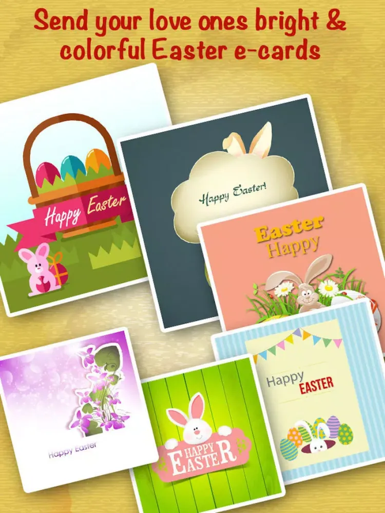 Easter Cards Wishes iPad  Screenshots