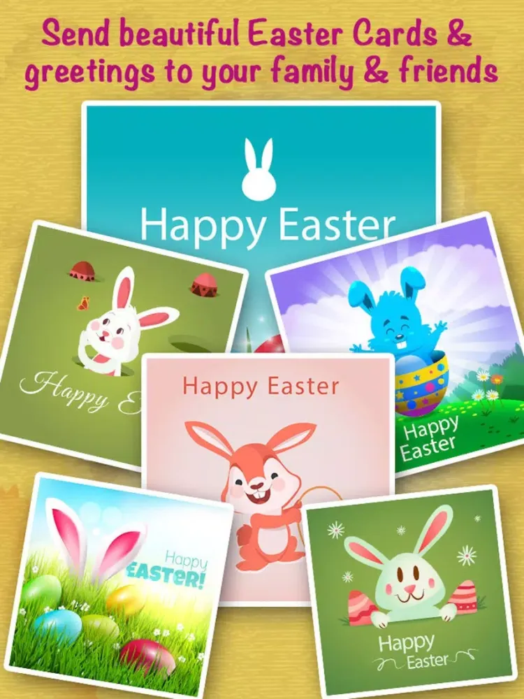 Easter Cards Wishes iPad  Screenshots