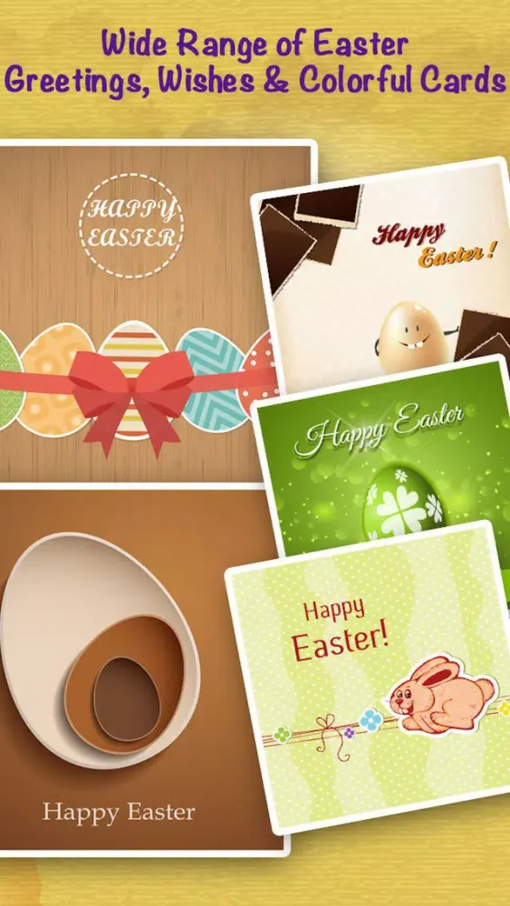 Easter Cards Wishes Screenshots