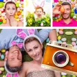 Easter Photo Collage Frames & Stickers Easter Photo Collage Frames & Stickers