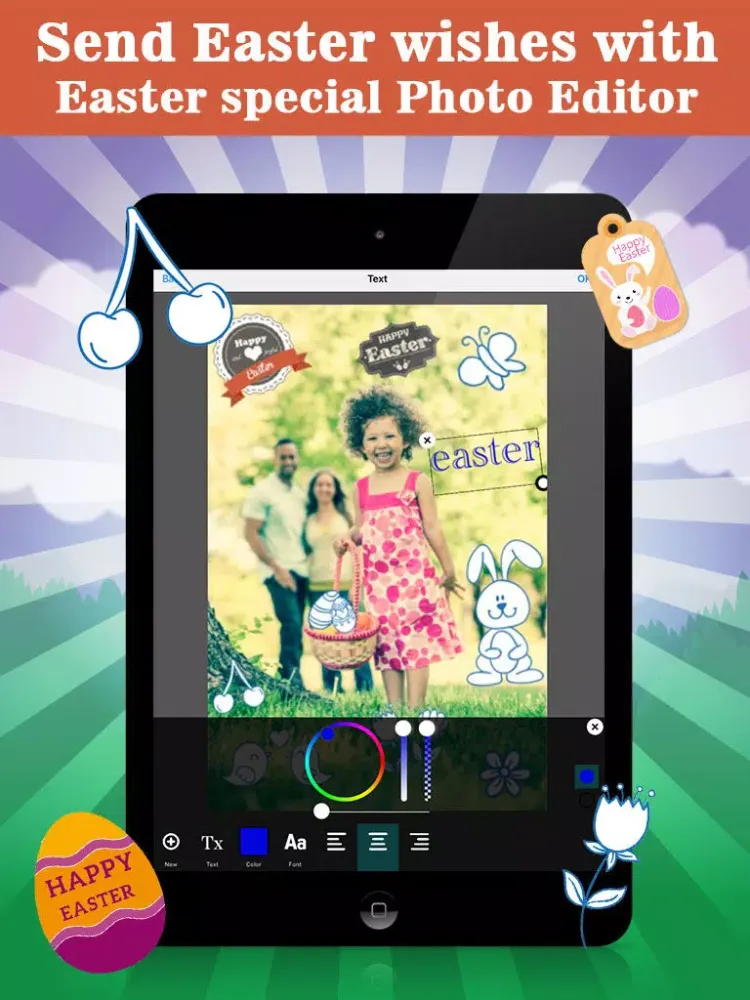 Screenshot di Easter Photo Editor Effects iPad 