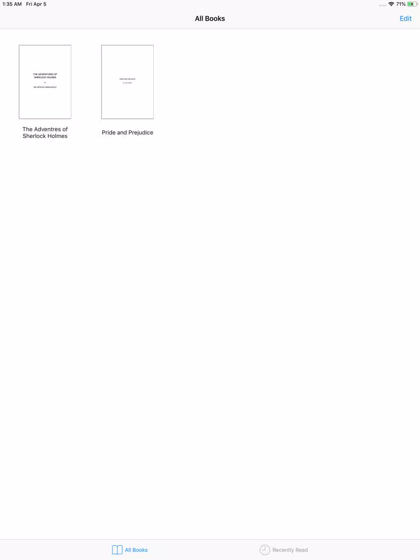 eBooks Reader !!! iPad 应用截图