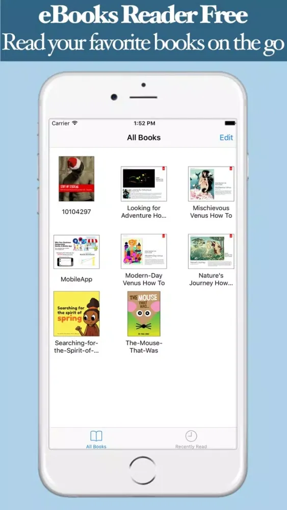 Tangkapan layar eBooks Reader !!!