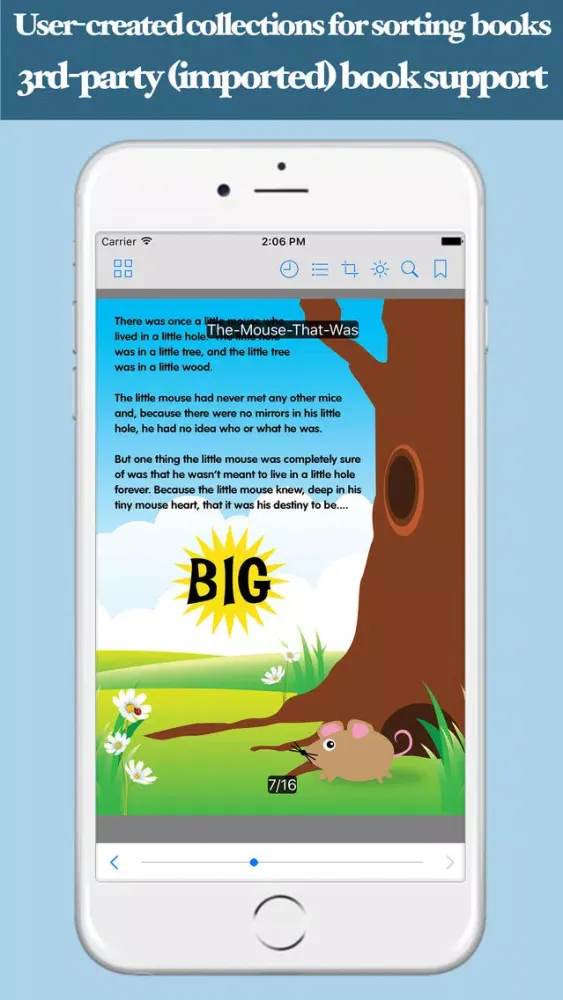 Tangkapan layar eBooks Reader !!!